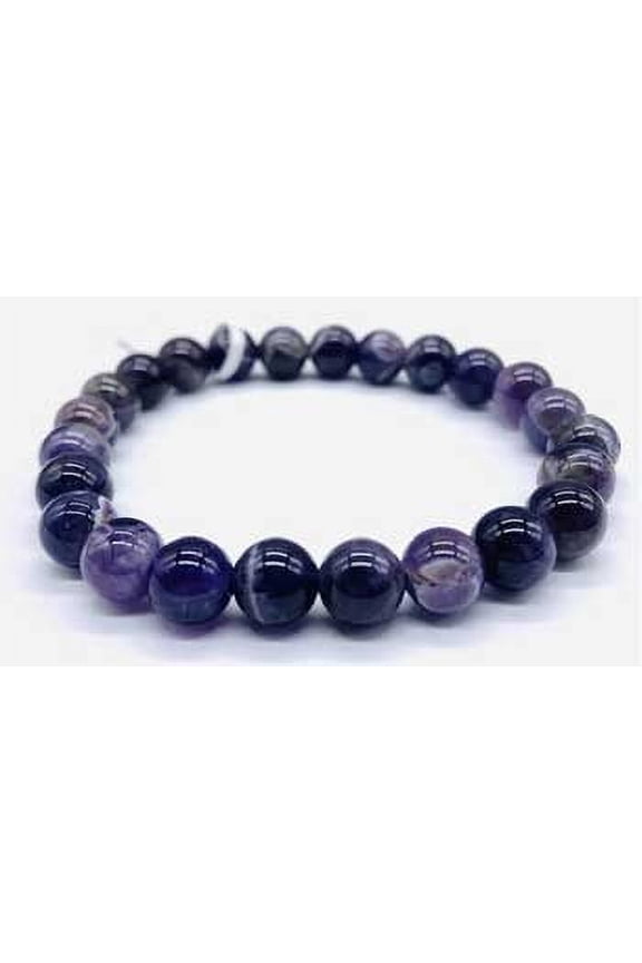 8mm Amethyst, Chevron bracelet | Trending Now