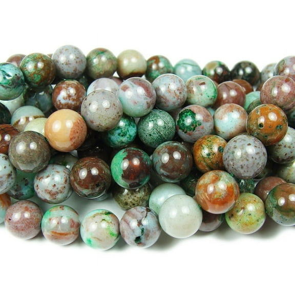 8mm Australian Eclogite Smooth Round Beads ForJewelry Making