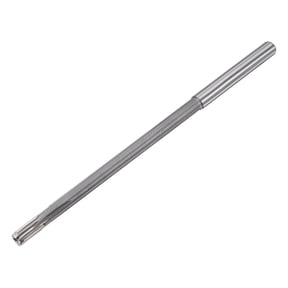 8mm Chucking Reamer High Speed Steel Carbide Tip H7 200mm Length Lathe Machine Reamer Straight Flute Cutting Tool