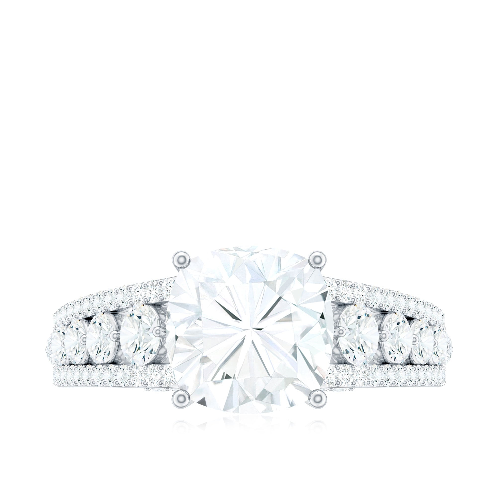8mm cushion hotsell cut moissanite