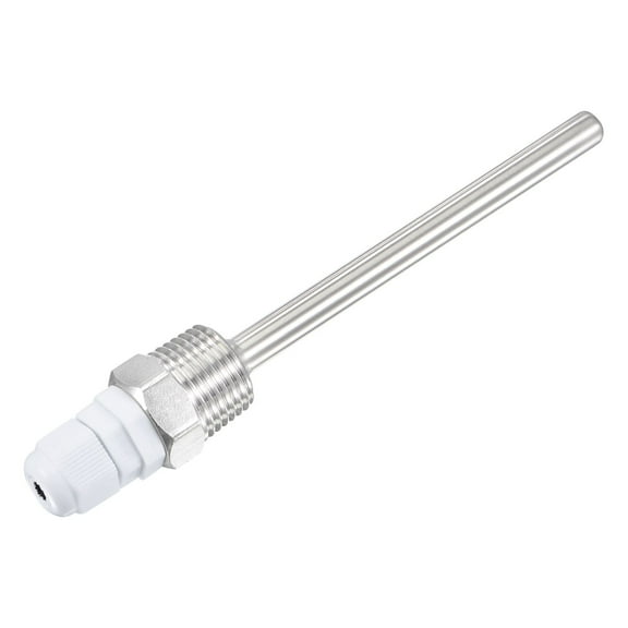 8mm Dia G1/2 Thermowell Weldless Stainless Steel 304 100mm Long for Beer Fermenter