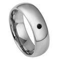 thumbnail image 1 of 8mm Domes High Polished Wedding Band Ring For Men Or Ladies, 1 of 7