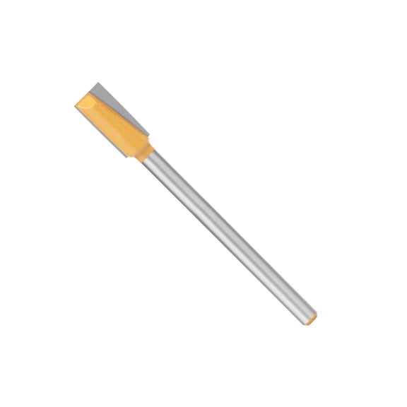 8mm Extra-Length Router Bit, Anti-Clog Design & for Woodworking