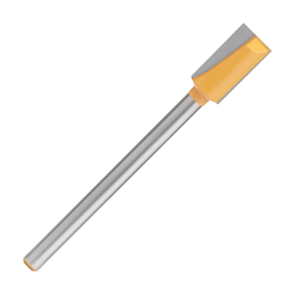 8mm Extra Long Shank Carbides Woodworking Router Bit For Smooth Bottom Cutting And Clogging