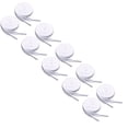thumbnail image 1 of 8mm Flat Laces White Boys And Girls Shoes Suitable For Sports And Leisure Mountaineering Basketball Shoes 5PCS, White 5PCS, 1 of 9
