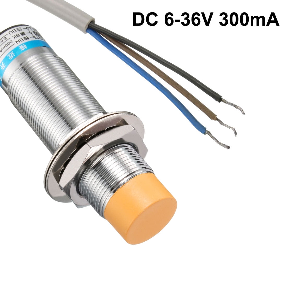 8mm Inductive Proximity Sensor Switch NO DC 6-36V 300mA 3-wire