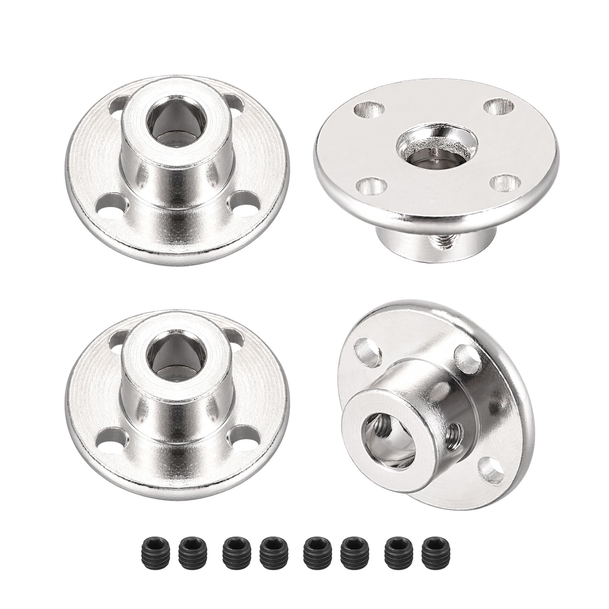 Uxcell 6mm Inner Dia H15D15 Rigid Flange Coupling Motor Guide - View #5