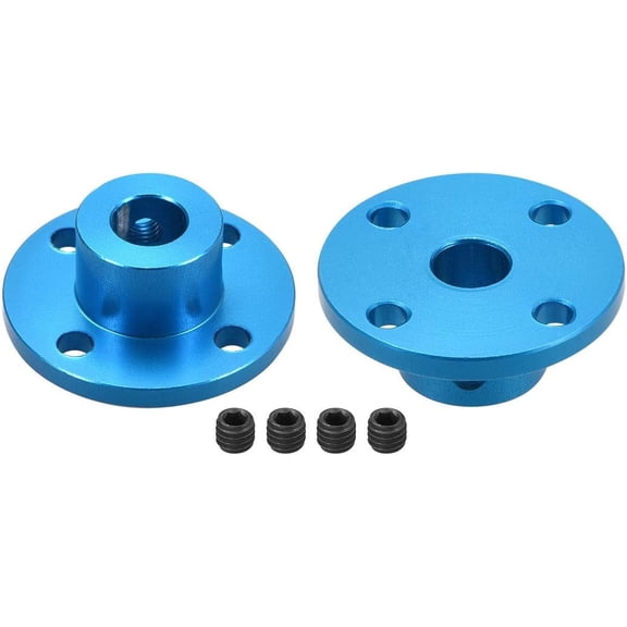 8mm Inner Dia H13*D16 Rigid Flange Coupling Motor Guide Shaft Coupler Motor Connector 2PCS for DIY Parts