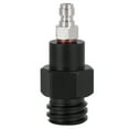 thumbnail image 1 of 8mm Male Quick Plug to Male Thread TR21-4 CO2 Cylinder Tank Adapter Connector for Soda Club(Black ), 1 of 8