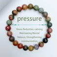 thumbnail image 1 of 8mm Natural Gemstone Stretch Bracelet â Handmade Healing Energy Bracelet for Women & Men, Unisex Yoga Meditation Jewelry for Stress Relief & Spiritual Balance, 1 of 6