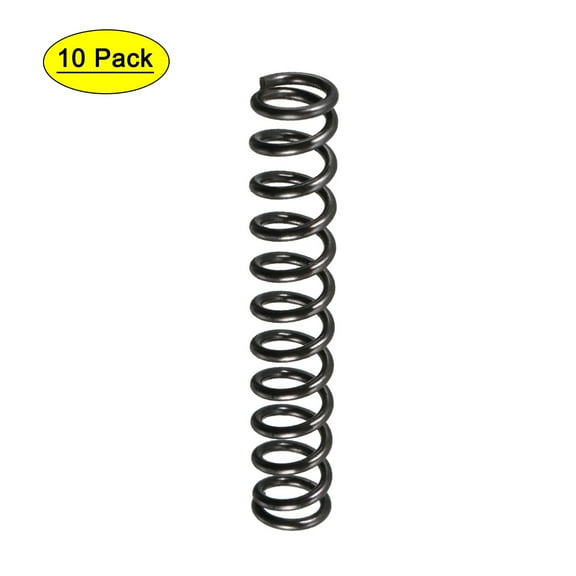 8mm Outer Diameter 1.2mm Wire Dia 45mm Long Compression Spring 10Pcs
