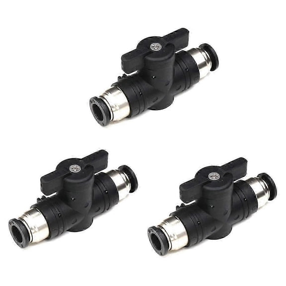 8mm Push Connect Valve Ball Valve, Quick Connect Tube Fittings