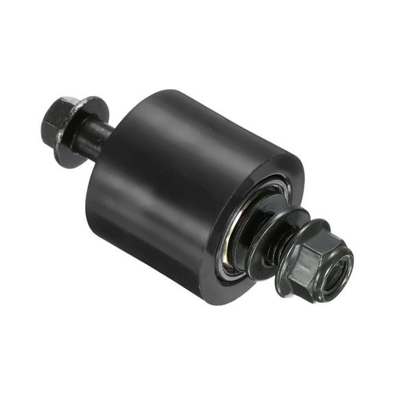 8mm Roller Pulley Tensioner, Chain Roller Pulley Tensioner Mini Bike Parts Nylon Cylinder Type Guide Wheel Chain Guide Slider Set for Mini Motorcycle Dirt Bike, Black