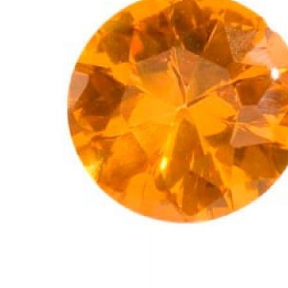 8mm Round Citrine CZ - Pack of 1