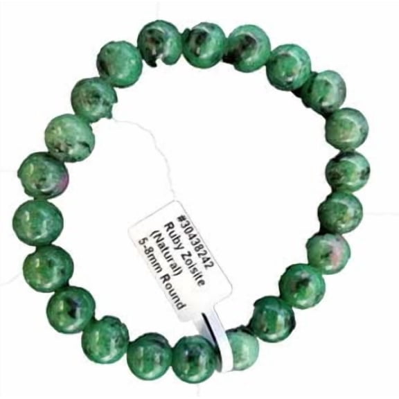 8mm Ruby Zoisite bracelet | Trending Now