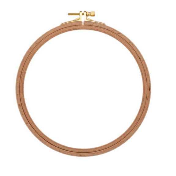 8mm Screwed Wooden Embroidery Hoop Nurge 100-5