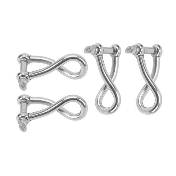 8mm Shackle for Boating Sailing Mooring Yacht Marine Rigging Heavy Duty Lifting