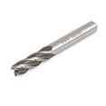 thumbnail image 1 of 8mm Shank 8mm Cutting Dia 65mm Long HSS 4-Flutes Straight Shank End Mill Cutter, 1 of 5