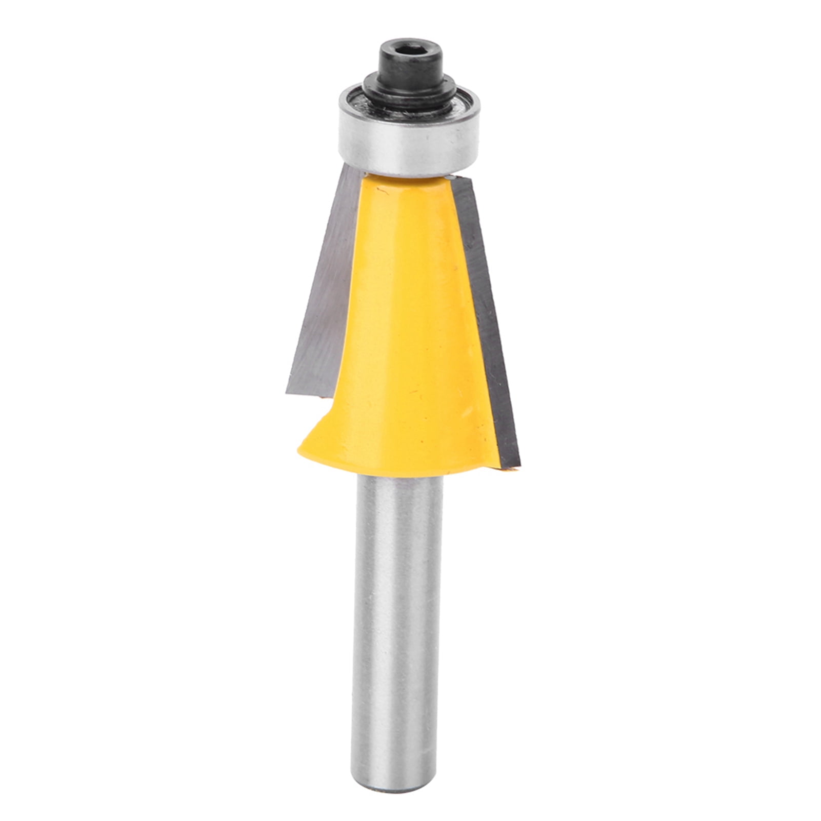 Chamfered Router Bit 8mm Shank Chamfer Bevel Edging Router Bit Woodworking Milling Cutter 15 ...