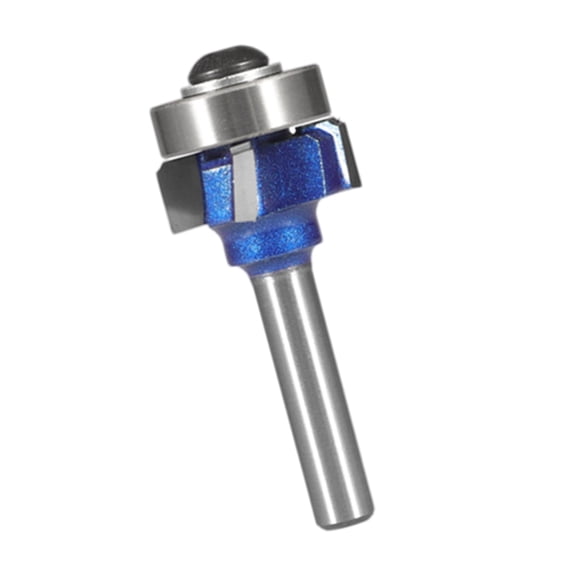 8mm Shank Diameter Corner Rounding End Mill for Hand Routers in Woodworking Projects Smooth Finishing Reduced Vibrations