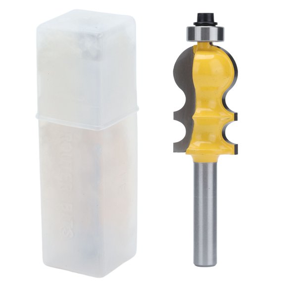 8mm Shank Handrail Milling Cutter Carbon Steel Line Molding Router Bit Woodworking ToolDrop Bead