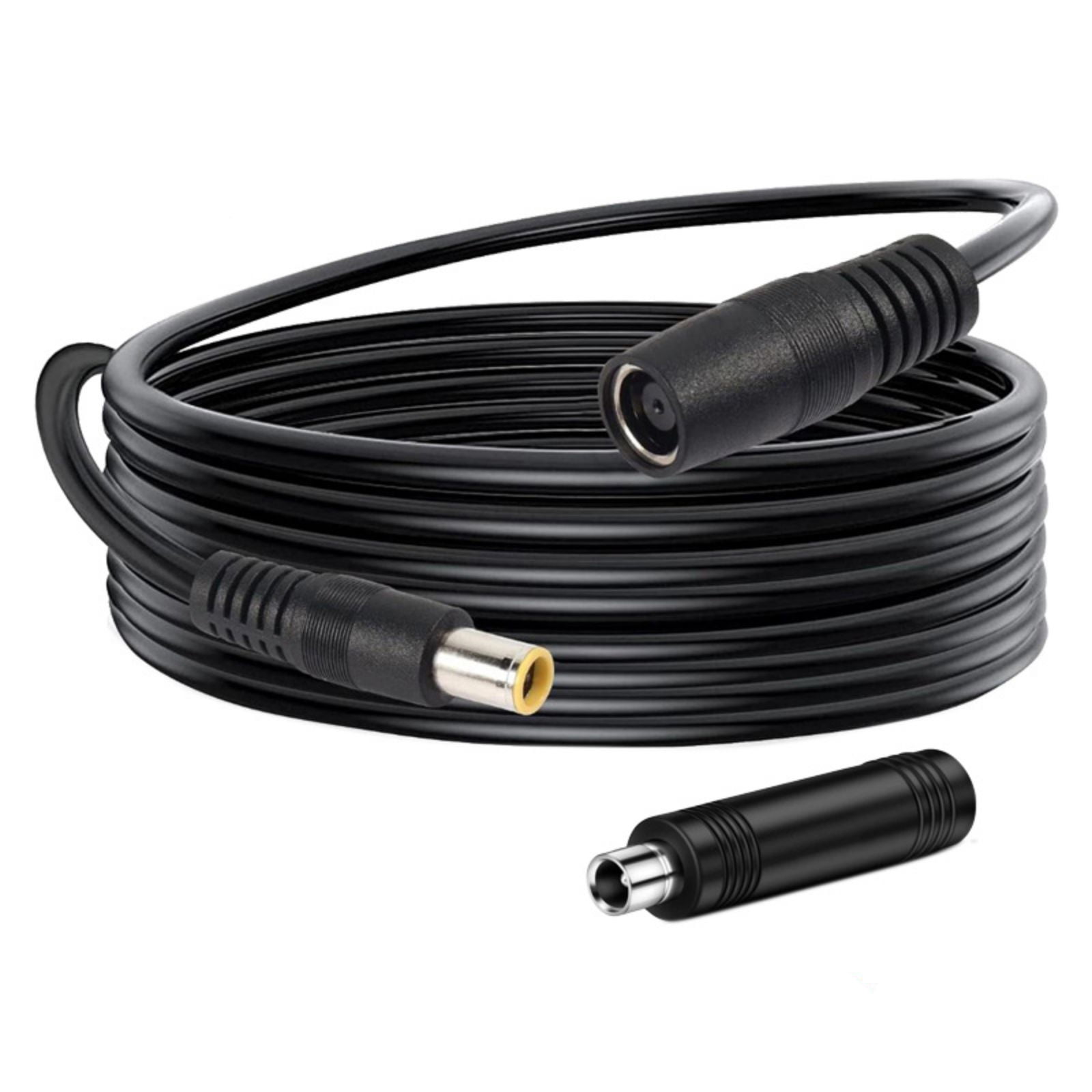 8mm Solar Power Extension Cable 14AWG, DC7909 Female to Male Cable with DC8020 Adapter for Outdoor Energy Sources