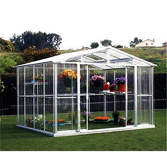 8mm Twin Wall Greenhouse Panels, Greenhouses with Polycarbonate Roof, Outdoor Covering