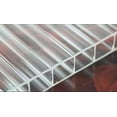 thumbnail image 1 of 8mm Twin Wall Polycarbonate Greenhouse Panels, Polycarbonate Sheets, Greenhouse Panels, Polycarbonate Roof Panels, Hurricane Shutters, Hurricane Panels, Clear, Light Weight, 1 of 10