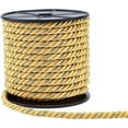 thumbnail image 1 of 8mm Twist Cords 20 Yards Twine Cord Rope Solid Braided Silk Rope Decorative Twisted Satin Rope Nylon Trim Thread String, 1 of 8