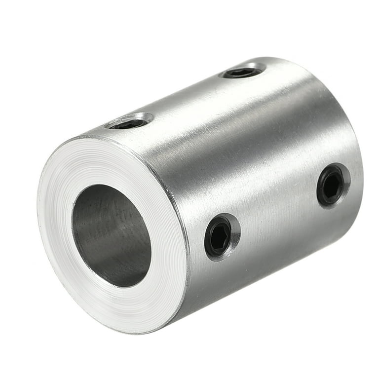 8mm to 10mm Bore Rigid Coupling Set Screw L25xD20 Aluminum Alloy,Shaft Coupler Connector,Motor Accessories