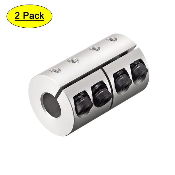 8mm to 10mm Shaft Coupling 25mmx40mm Coupler Aluminum Alloy Joint Motor, 2 Pack
