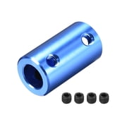 8mm to 8mm Bore Rigid Coupling 25mm Length 14mm Diameter Aluminum Alloy Shaft Couplers Connector Blue 2pcs