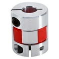 8mm x 10mm flexible plum shaft coupling cnc stepper motor encoder