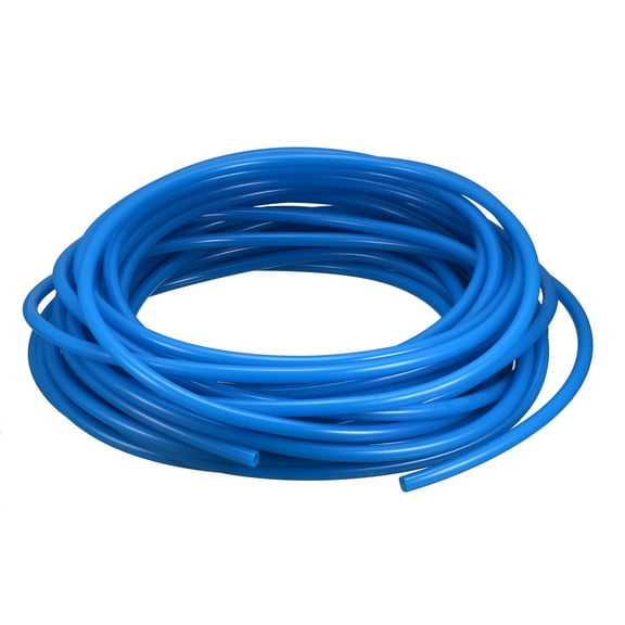 8mm x 5mm Polyurethane Pneumatic PU Air Tube Tubing Pipe Blue 16M Long