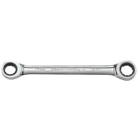 8mm x 9mm Dbl. Box End Ratcheting Wrench