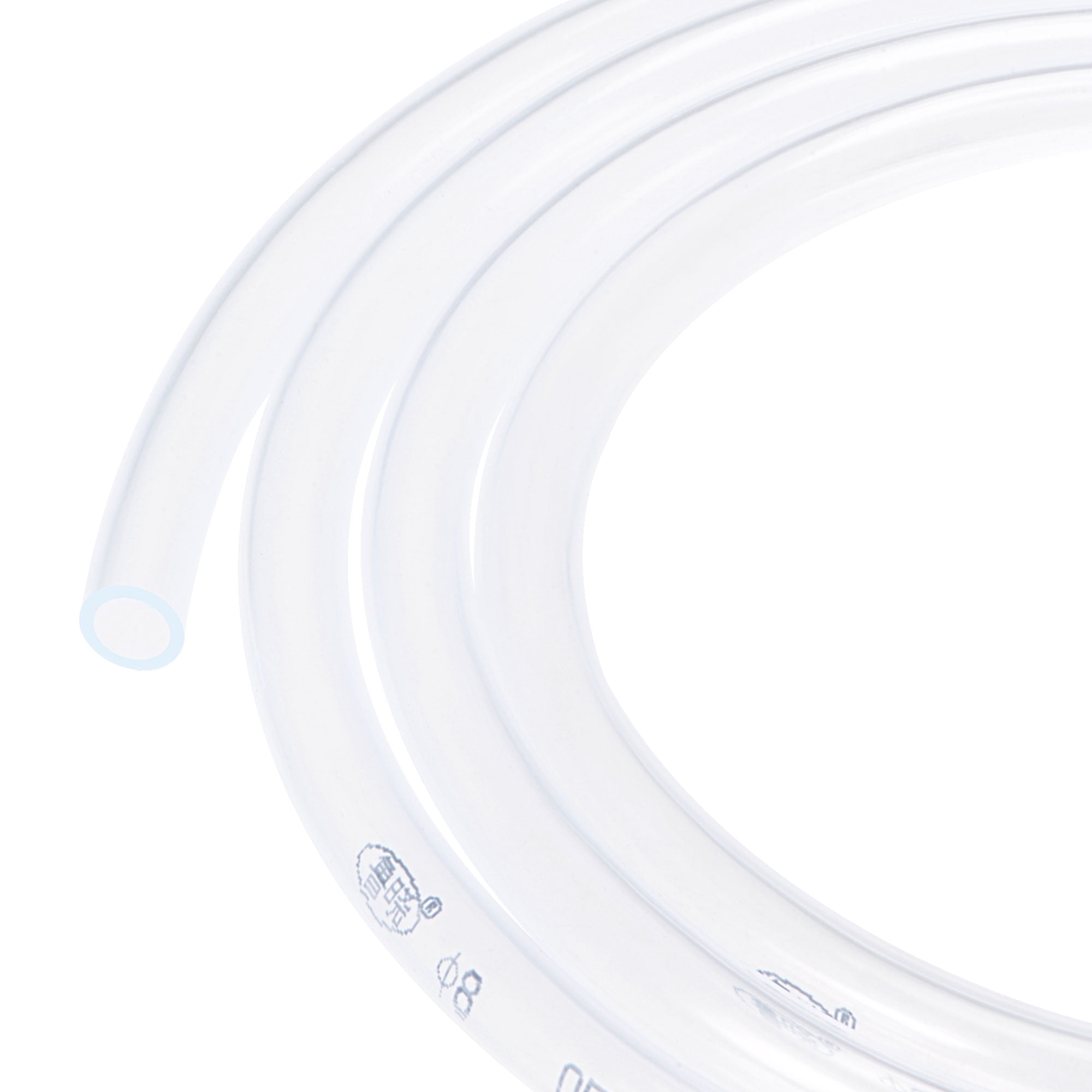 6mmx8mm 2m PVC Vinyl Tubing Clear Tube Plastic Tubing Water Hose Airline, Size: 1/4 x 5/16