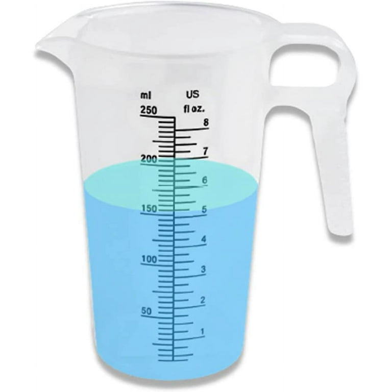 Oil measuring cups