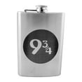 thumbnail image 1 of 8oz 9 and Three Quarters Flask L1, 1 of 1