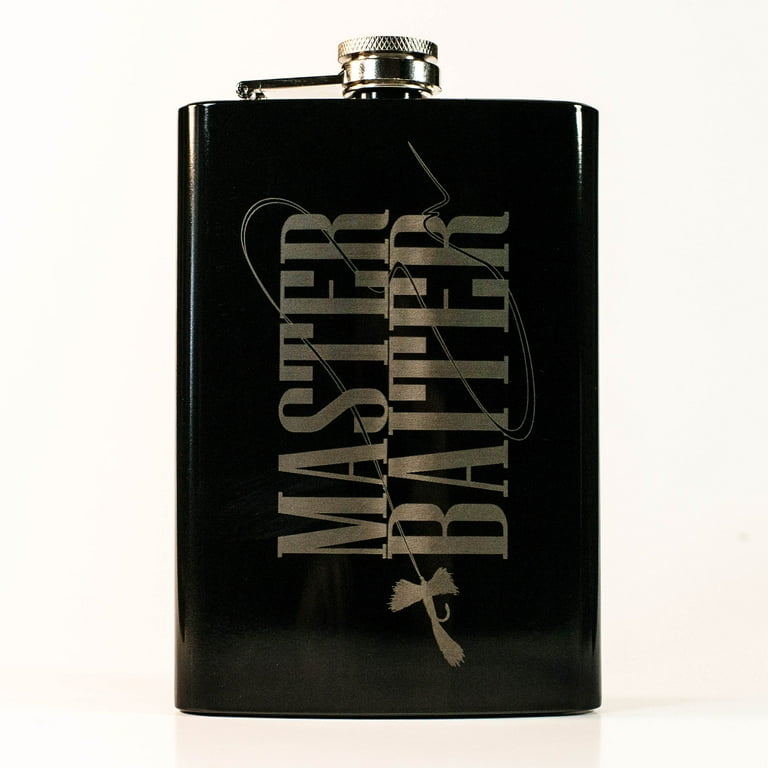 8oz BLACK Flyfishing Master Baiter Flask 8oz BLACK Flyfishing Master Baiter Flask