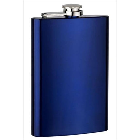 8oz Blue Painting Flask - Blue - 8oz