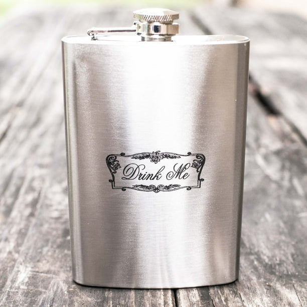 8oz Drink Me Flask 8oz Drink Me Flask