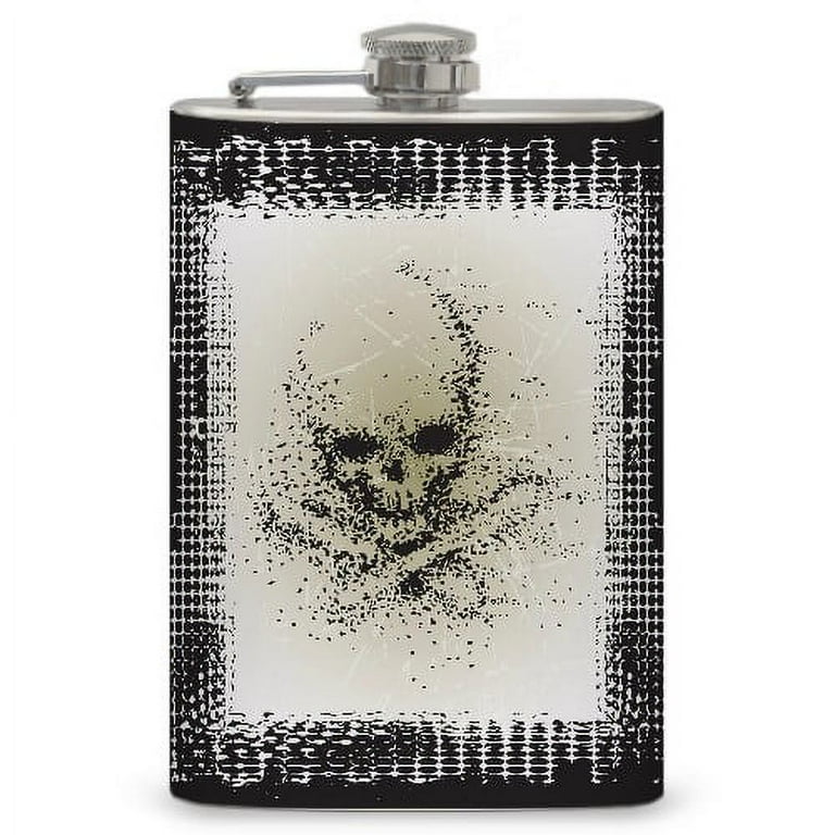 8oz Hellscream Stainless Steel Flask 8oz Hellscream Stainless Steel Flask