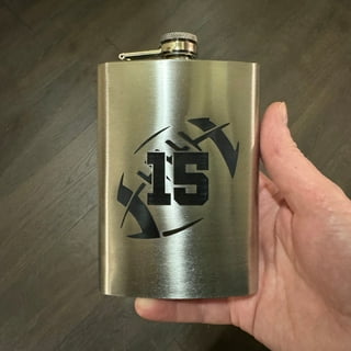8oz Aegishjalmur Stainless Steel Flask 8oz Aegishjalmur Stainless Steel Flask