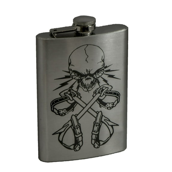 8oz Lineman 3 Flask L1