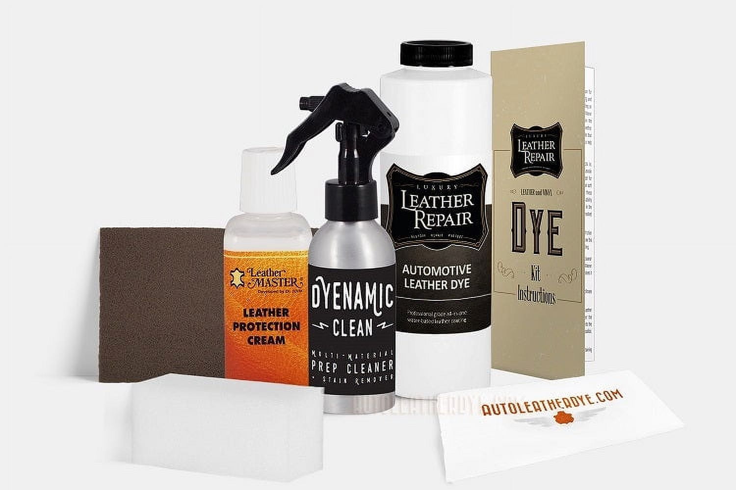 8oz Luxury Leather Repair Automotive Leather & Vinyl Dye Kit for BMW