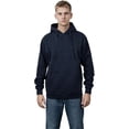 thumbnail image 1 of Milltex Unisex Midweight Hoodie CVC Cotton Pullover Sweatshirt for Men and Women, 1 of 6
