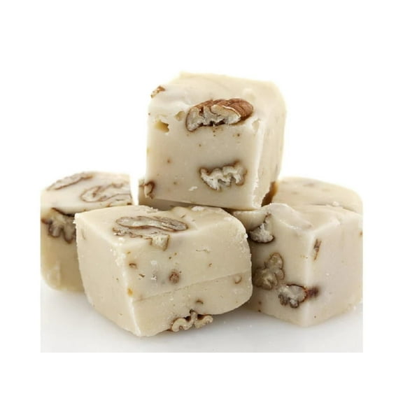 8oz. Nuts To You Smooth Butter Pecan Kettle Fudge | Fresh Gourmet Candy | Decadent and Delicious Handcrafted Fudge - 8 oz.