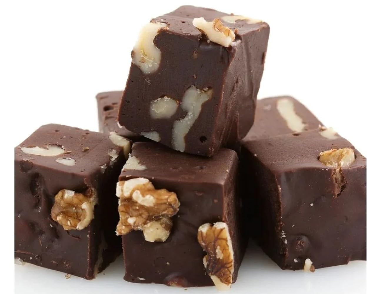 8oz. Nuts to You Smooth Creamy Chocolate Peanut Butter Fudge | Fresh  Gourmet Candy | Decadent and Delicious Handcrafted Fudge - Walmart.com, image size:1268x1000