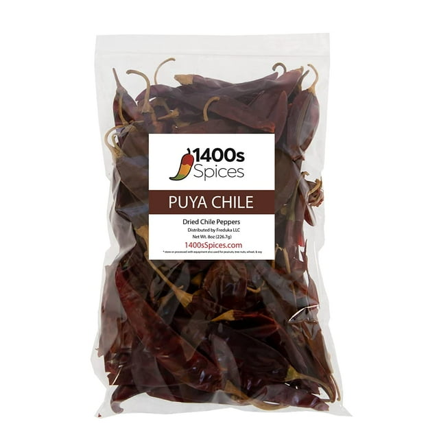 8oz Puya Dried Whole Oif8 Chile Peppers Pulla Chili Seco Pods For