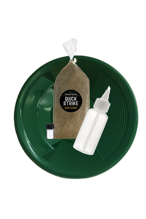 8oz "Quick Strike" Gold Panning Kit | Small